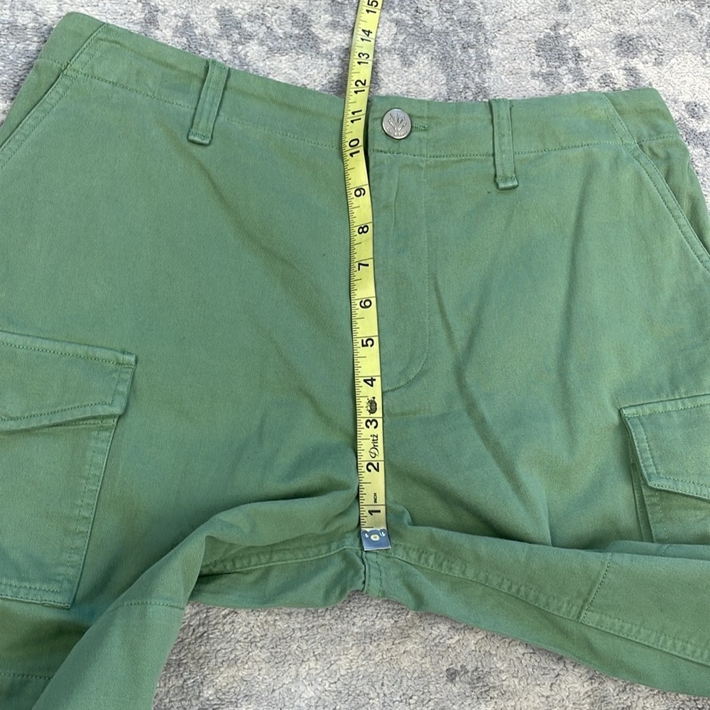 New Rag & Bone Nora Utility Cargo Pants Olive Green Gorpcore Skater Sz 28 - Picture 9 of 12